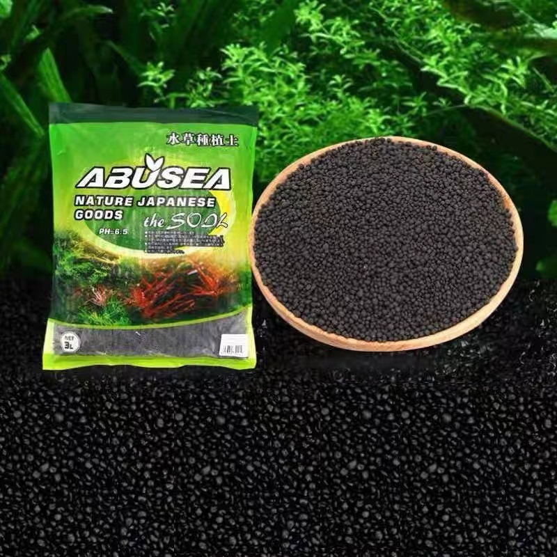 3L Aquarium Float Grass Plant Substrate Soil For Fish Tank