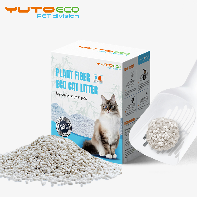 Deep Deodorized Natural Cat Litter Low Dust Flushable Toilet Cat Litter Quick clumping Cat Litter 10L