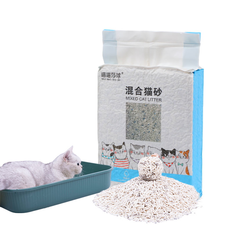 arena para gatos petkit toilet sand probiotic clumping bentonite crushed tofu cat litter mixed cat litter