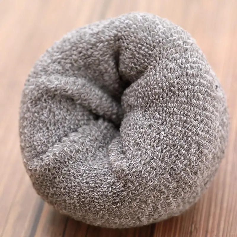 5 pairs/batch of mens wool socks high-quality mens warm thick socks cotton socks winter floor mens casual socks 38-45 241126