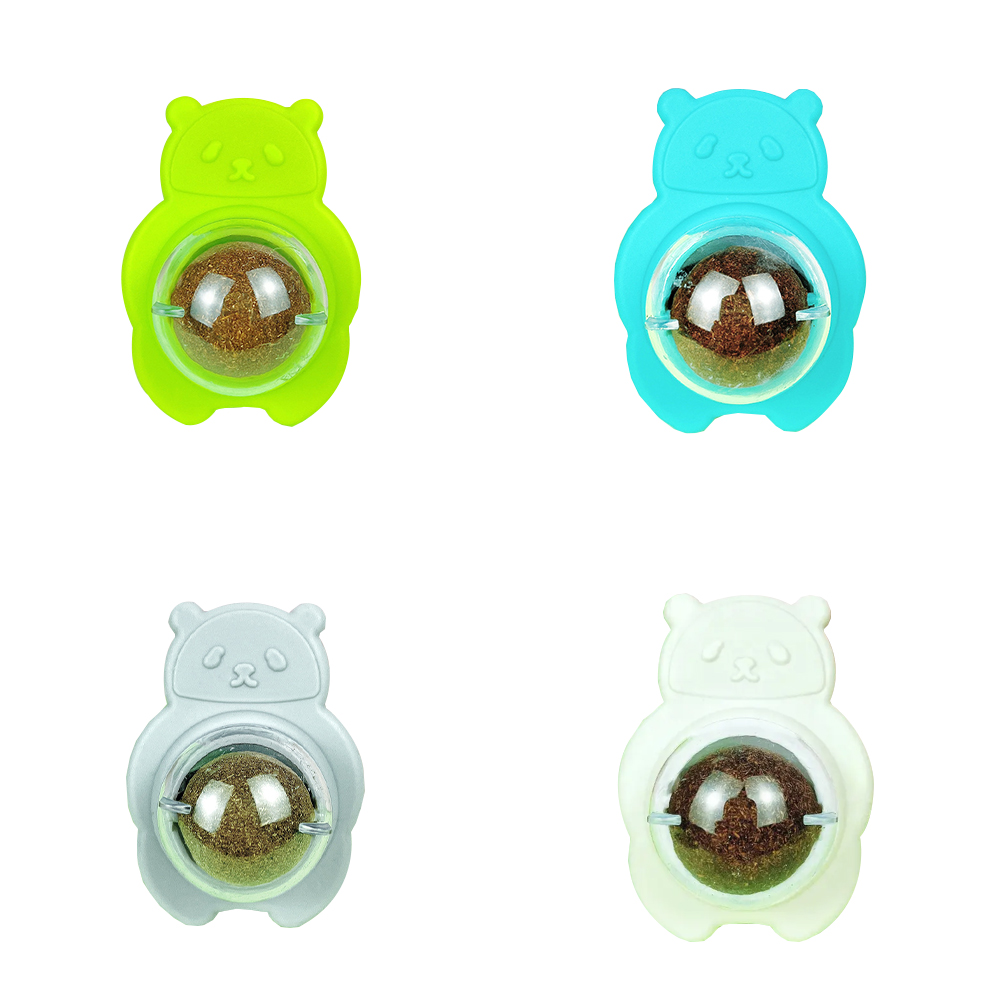 Factory Wholesale Custom Logo Carrot Shape Cat Ball Toy Wall Catnip Ball Toy For Cat Licking