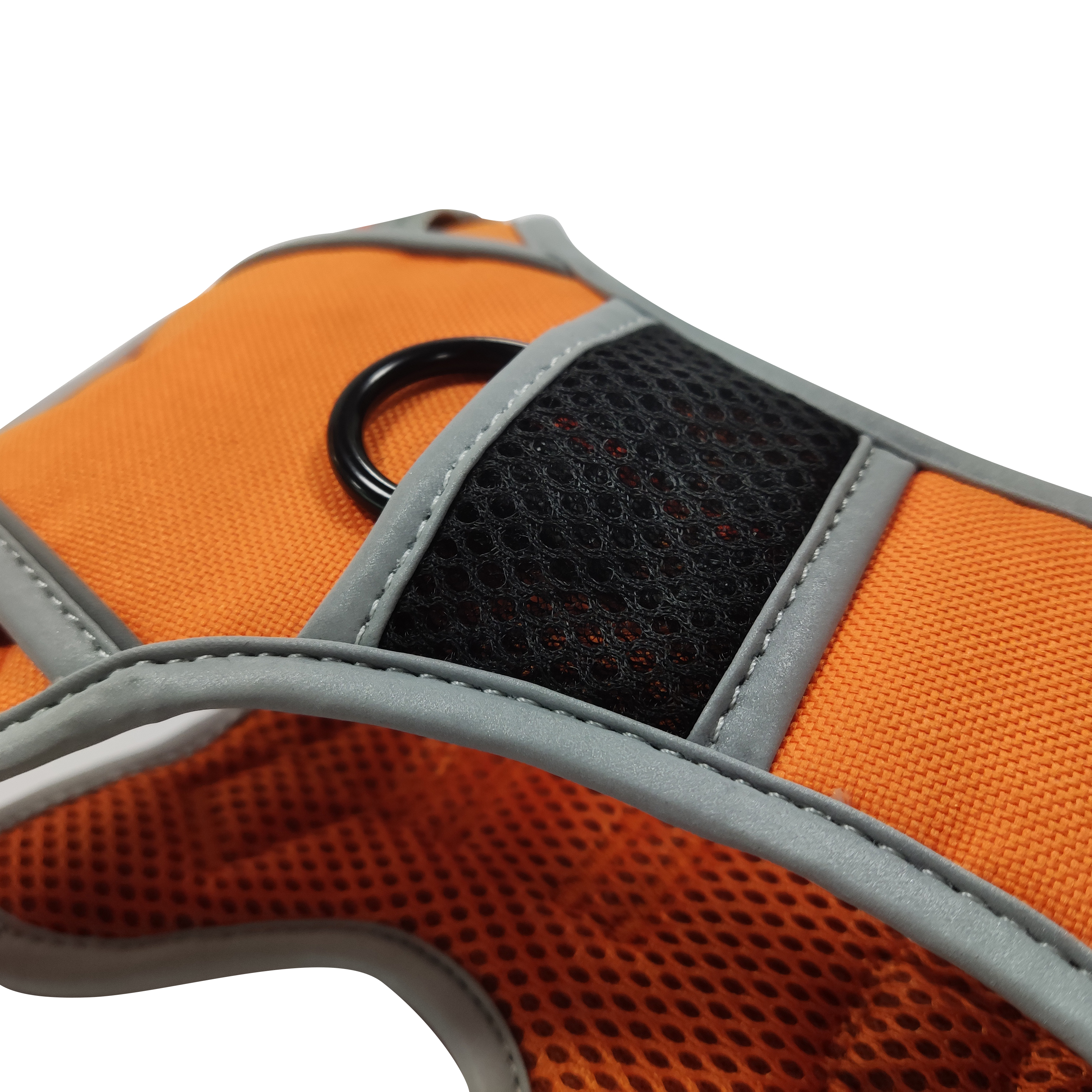 New Arrivals Pet Straps Binary Color Reflective Binding Design Mesh Fabric Dog Harness For Sale