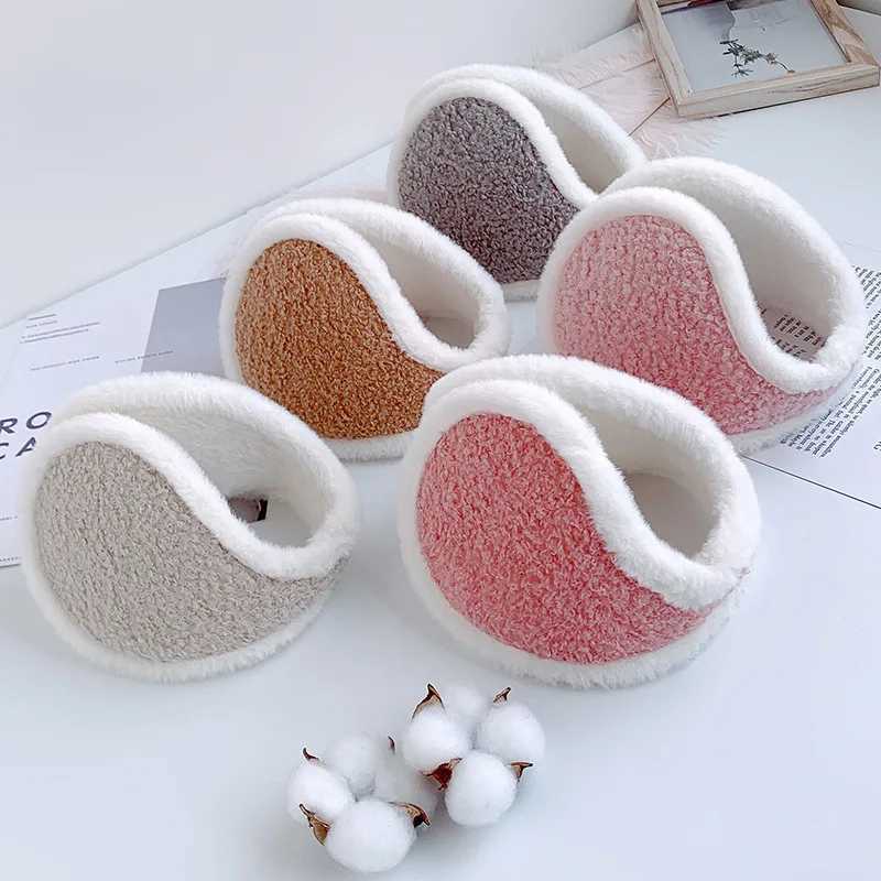 Unisex Winter Warm Earmuffs for Children Girls Plush Thick Soft Ear Cover Ear Protection Warmth Ear Muffs for Women menXJ241126