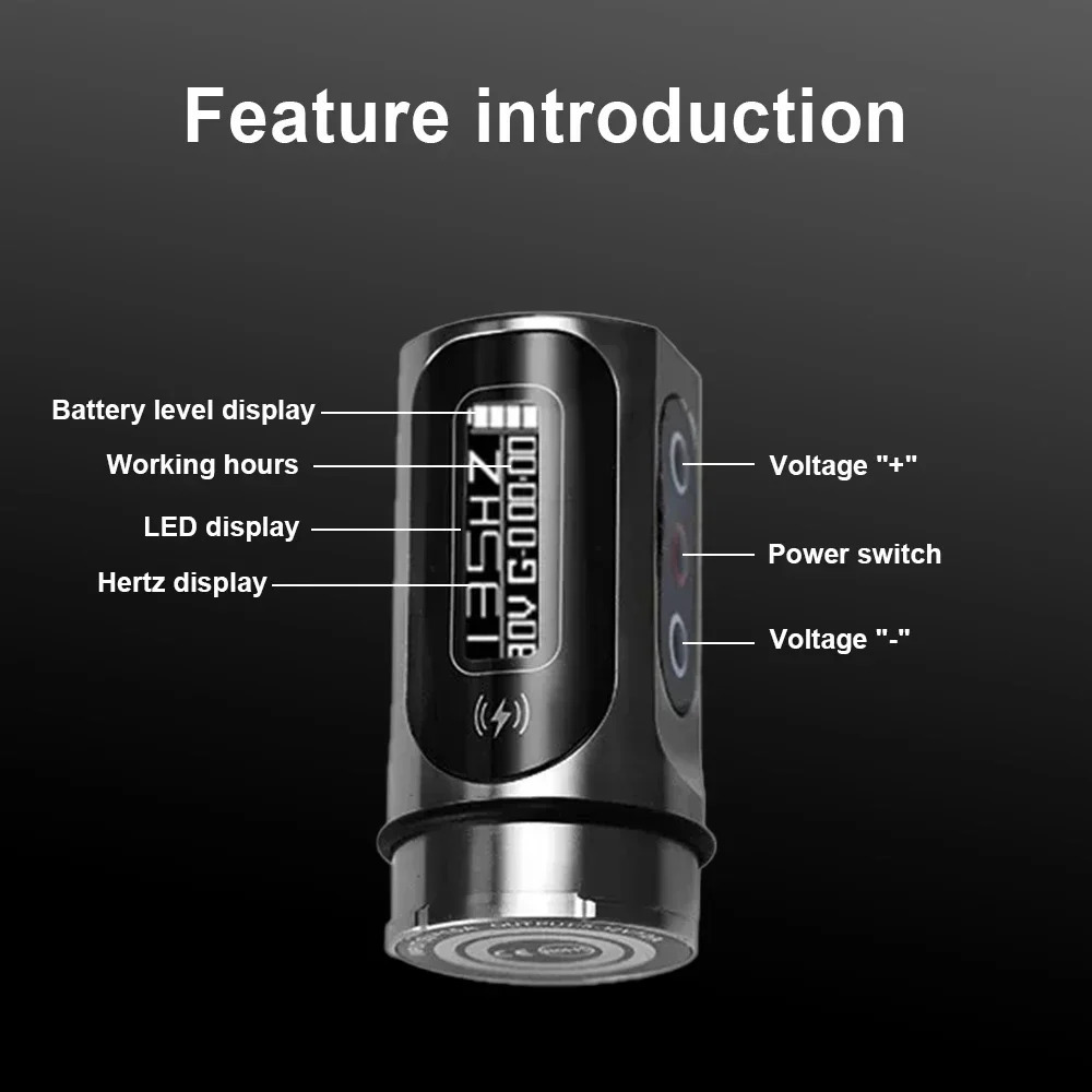 YILONG Max Professional Rotary Tattoo Machine 35mm 40mm Stroke Wireless Permanent Makeup Devices Equipment Supplies 241121