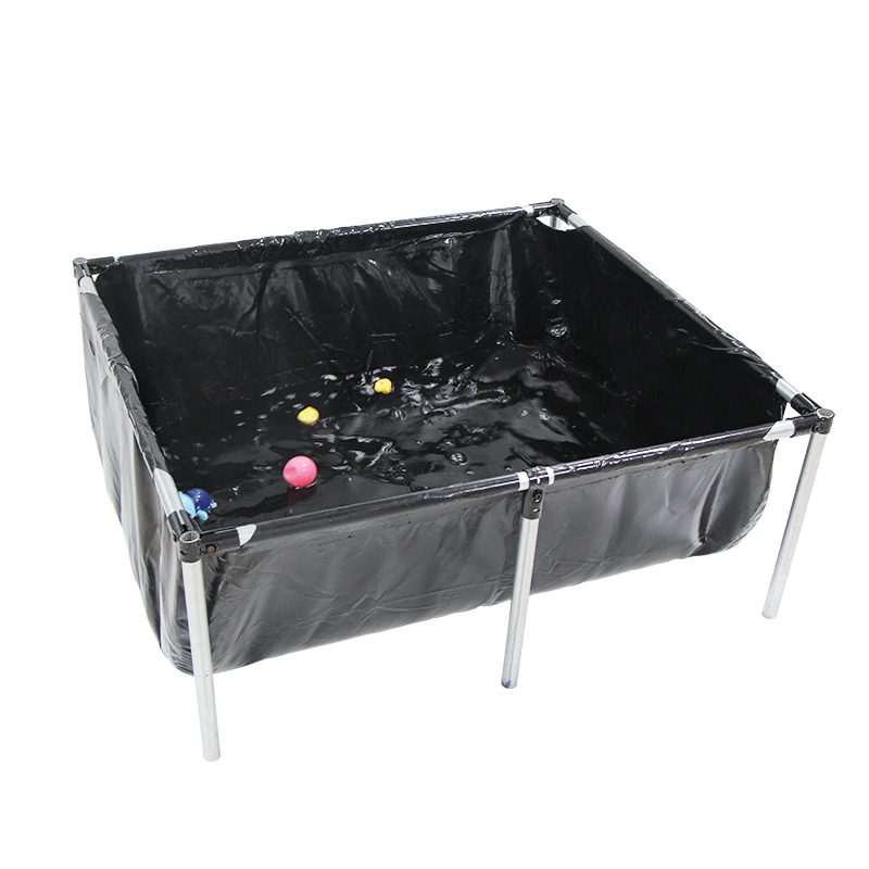 Cheap wholesale sturdy durable pvc frame fish farming pond tank