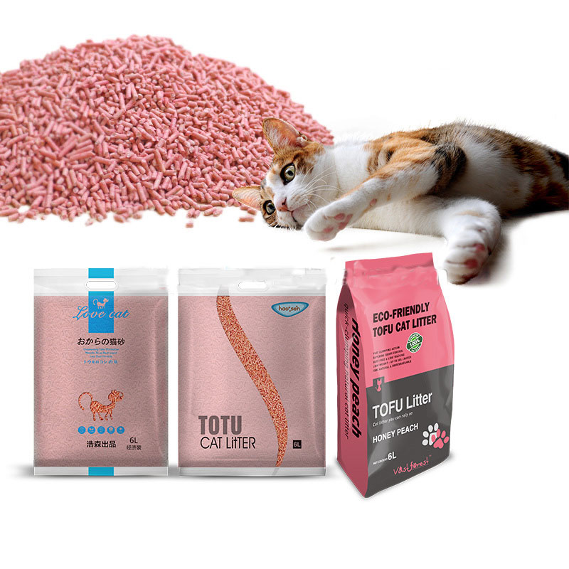 Easy to handle bulk tofu cat litter