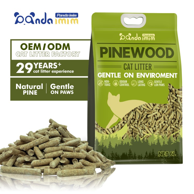 Wholesale Wood Pellet Cat Litter Best Quality 5L 10L 20L Platinum Plus Pine Wood Cat Wood Pellets Kitten Litter