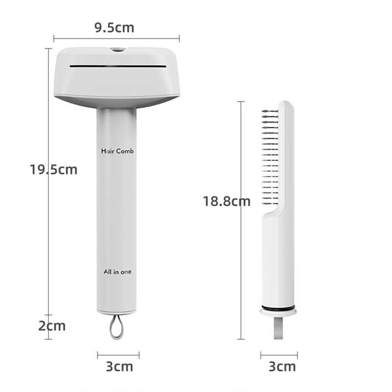 3 in 1 Double Sided Pet Lice Comb Hair Teasing Knotting Comb for Cats Dogs Grooming Clean Hair