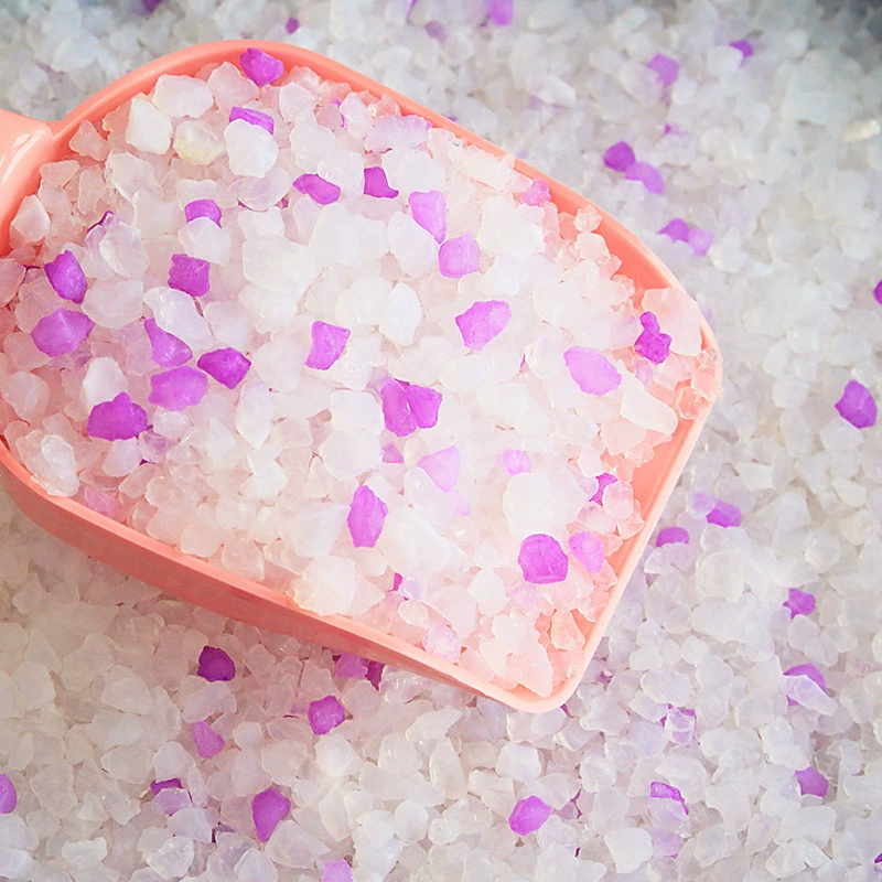 Top Sale Guaranteed Quality Mon Pellets Blue Silica Gel Cat Litter Eco-Friendly Sustainable Natural Lavender Coffee Fragrances