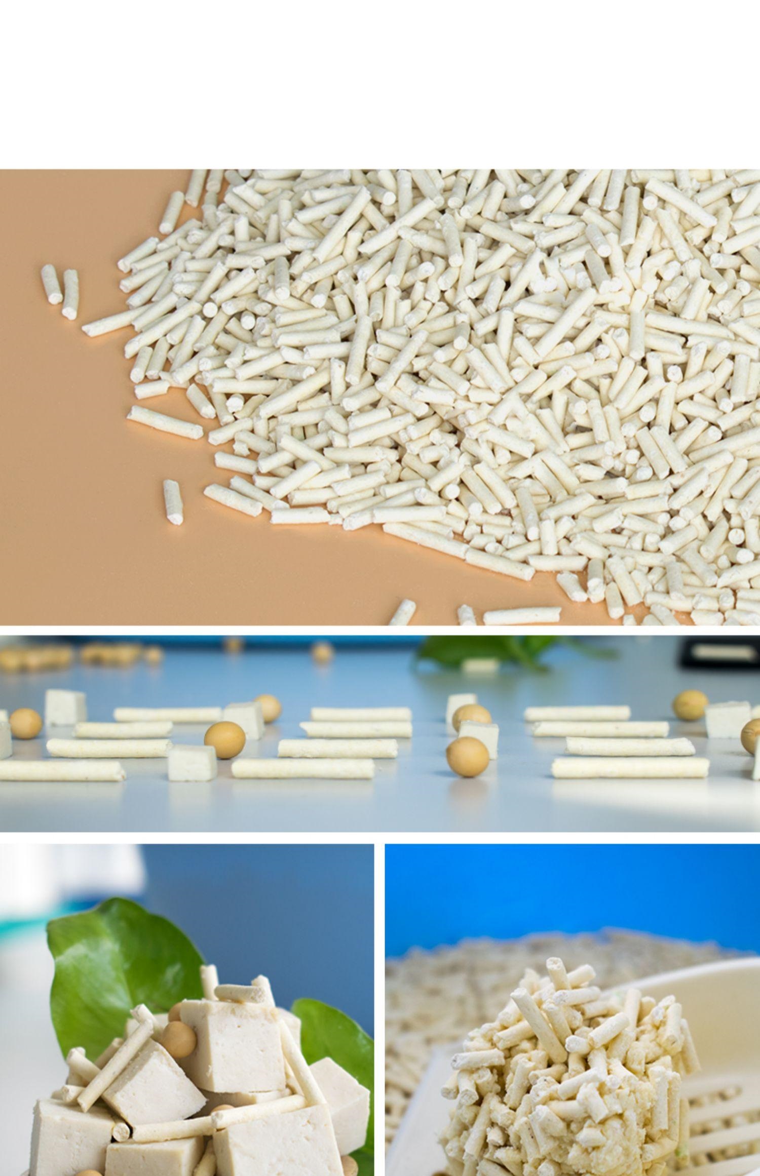 Natural quickly clumping and highly absorbent New Design Factory Oem Wholesale Pet Product tofu cat litter
