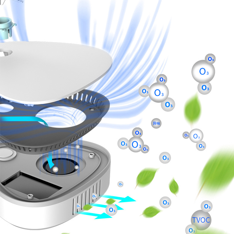 Hot Sale Multi-functional and Rechargeable Air Purifier for Pets Cat Smell Deodorant Stain Odor Eliminator for cat Cleaning