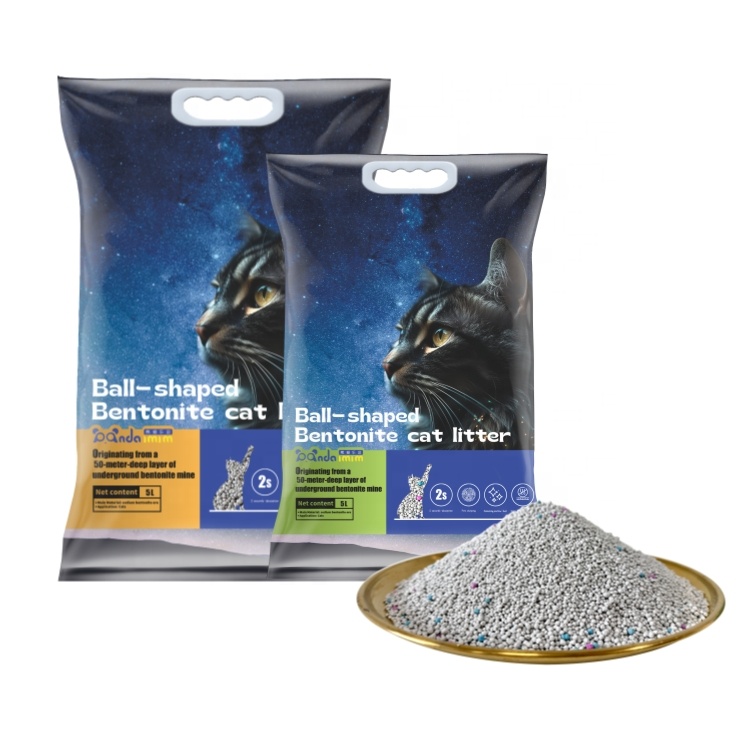 OEM/ODM manufacturer cat accessories Cat litter pet products Arena para gatos bentonite cat litter