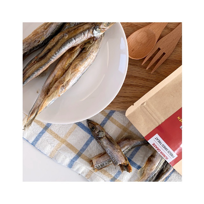 100% Dried Marine Fish Cat Pets Food Nutrient-rich Good Taste Cat Snack Treats Nice Treat Chew Smelt 30g