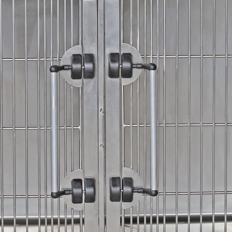 Stainless steel pet Oxygen treatment cage dog indoor kennel wholesale customize Modular assembly indoor kennel