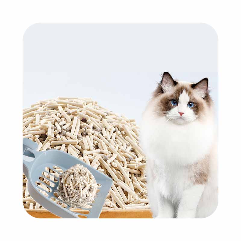 Good quality absorbent fragrance tofu litter small cat for healthy type
