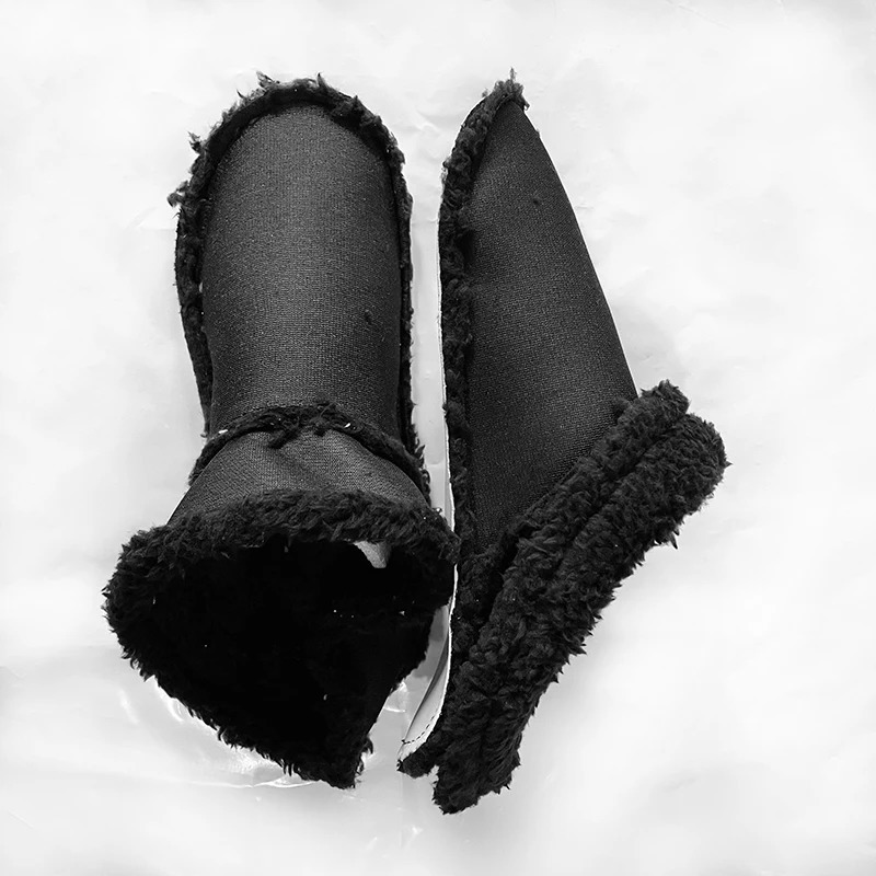 Wintes keeps warm short plush lining for slippers DIY accessories faux fur 241126
