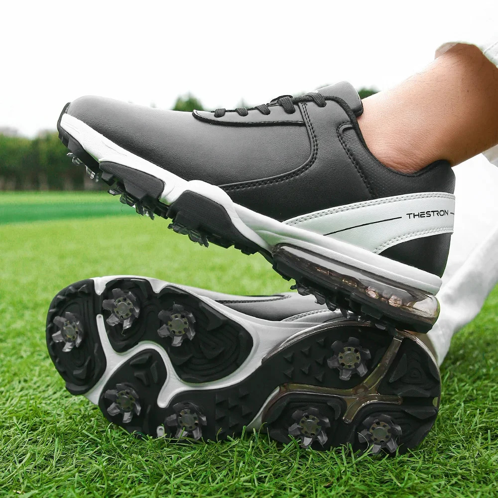 Men Golf Shoes Spikes Golf Wears for Men Golfers Footwears Anti Slip Walking Sneakers 241126