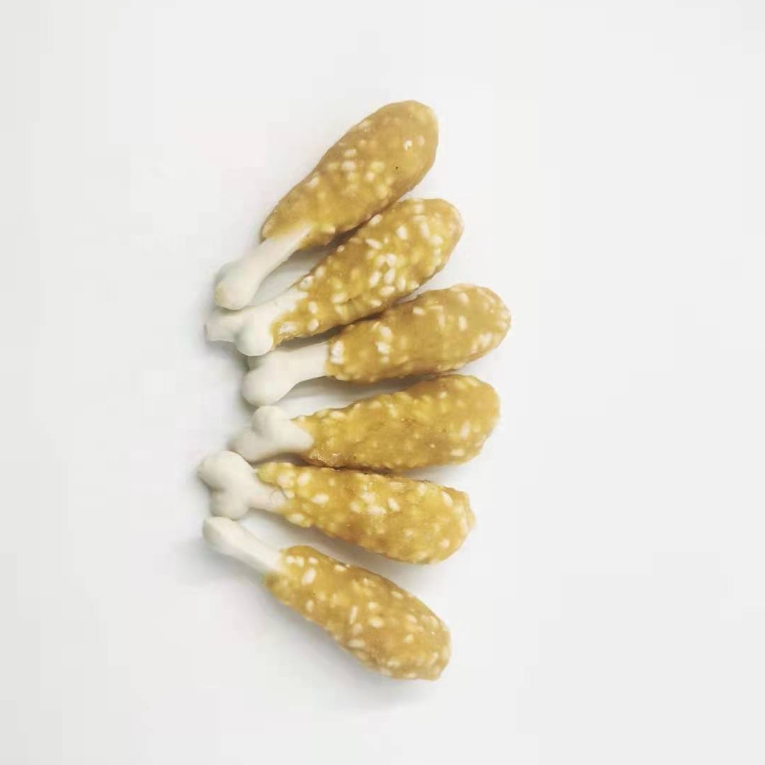 chicken leg with rice duck leg dog treats healthy dog snack factory wholesale OEM and chicken with sea sedge dog food