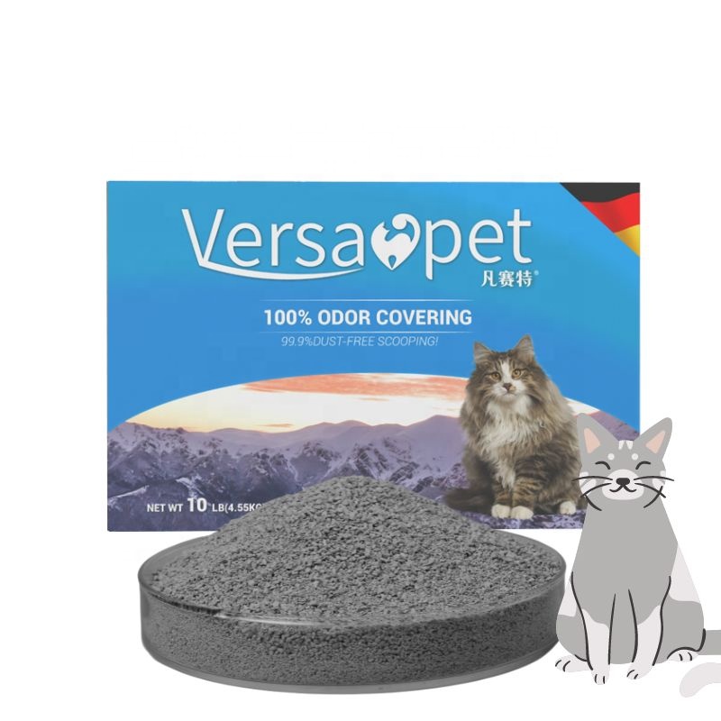 Lovepet Clumping Automatic Cat Litter Box 10LB 4.55kg Versapet Broken Sodium Bentonite Cat Litter