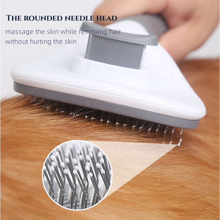 OF 2023 New Design Pet Hair Remover Tool Comb Dog Cat Hair Removal Grooming Cleaner