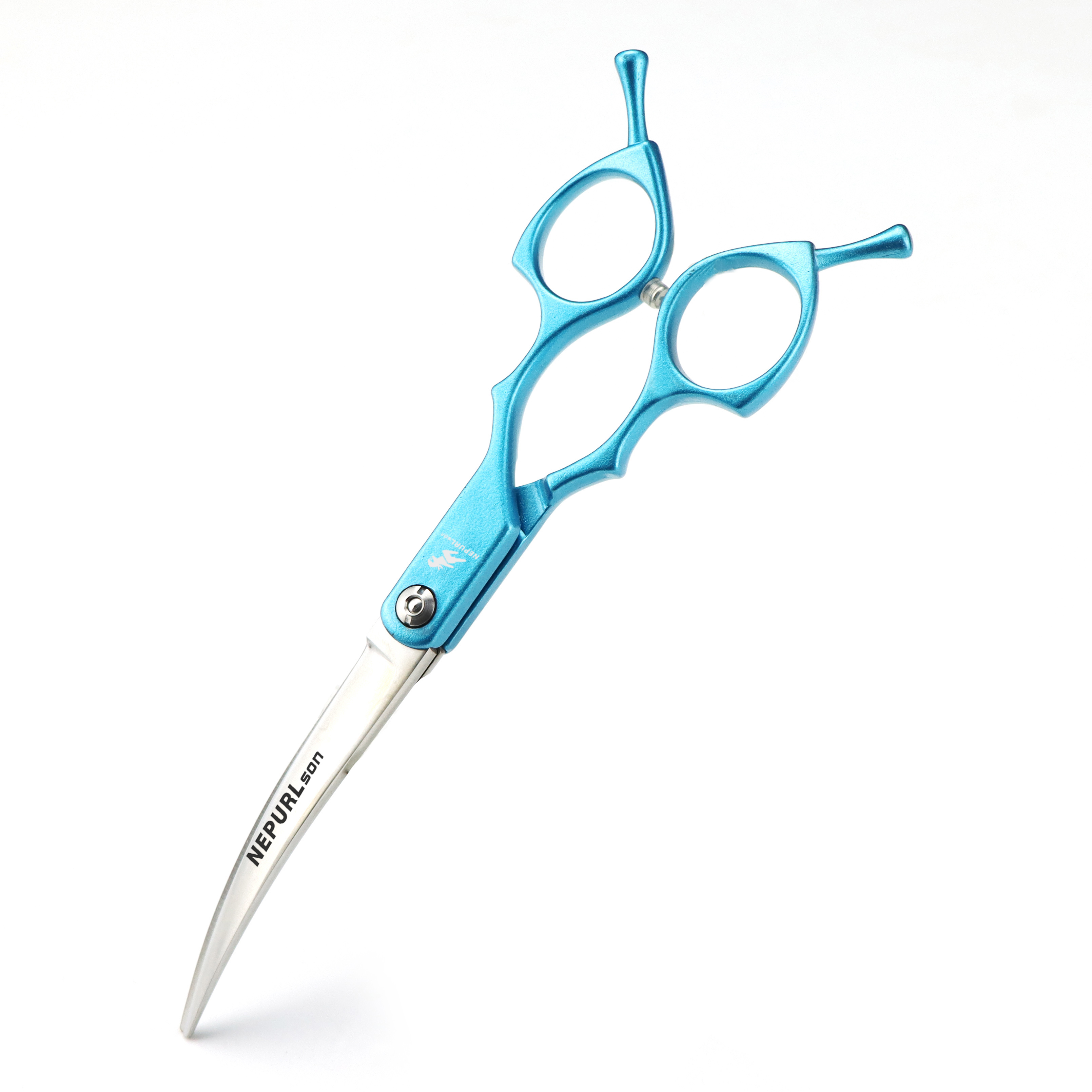 6.5 Inch Veterinary Animal Shaped Scissors Pet Grooming Scissors Curved Pet Cleaning Grooming Product Free Package