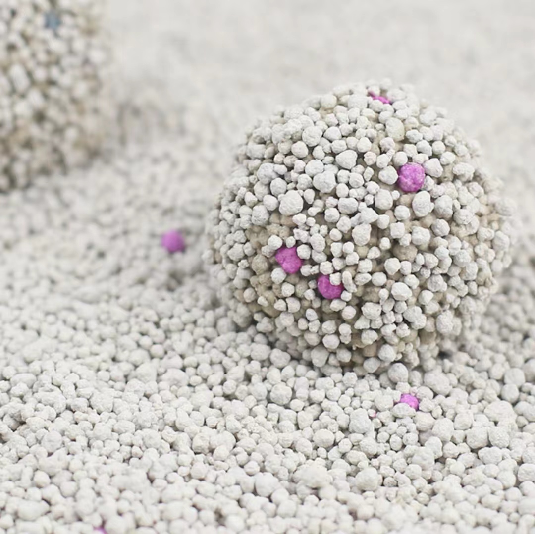 strong odor control low dust agglomeration firmly high water absorption bentonite cat litter