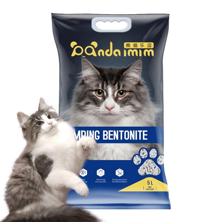 Manufacturer Professional strip bentonite Cat Litter high quality arena para gato bentonite cat litter