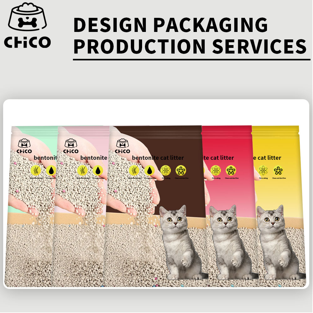 OEM ODM Factory Wholesale High Absorbency Stick Together Fast Good Deodorization Effect Mineral Crush Bentonite Cat Litter