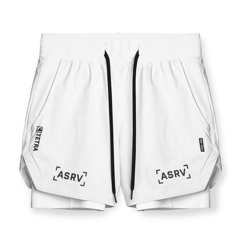Summer Men's Shorts For Outerwear, American Style Youth Vacation, Two Pieces Of Sports, Multiple Pockets, Quick Drying, Breathable, Five Points B