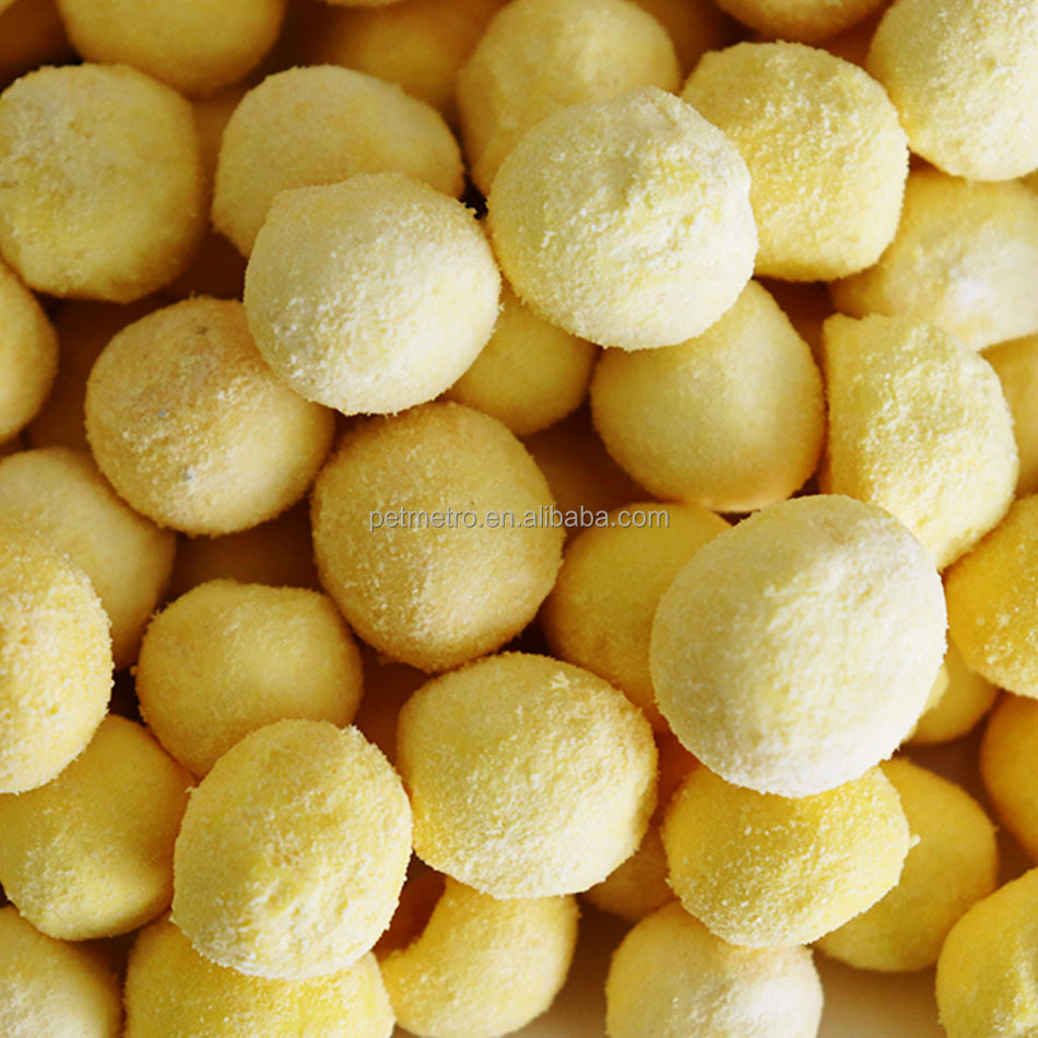 Wholesale Cat dog Food Treats Freeze Dried Egg Yolk Cat Snack Treat Freeze Dried for fur smooth