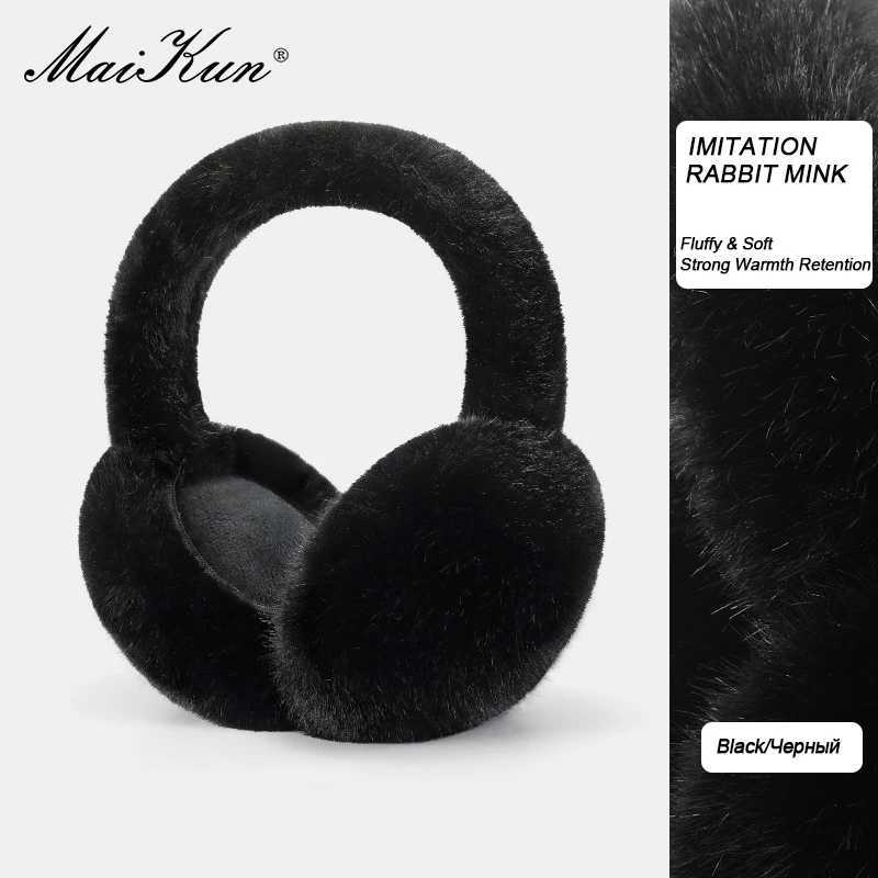Maikuns new hot earmuffs are fully matched with autumn and winter cycling thick ear bags imitating Marten rabbit earmuffs W241126