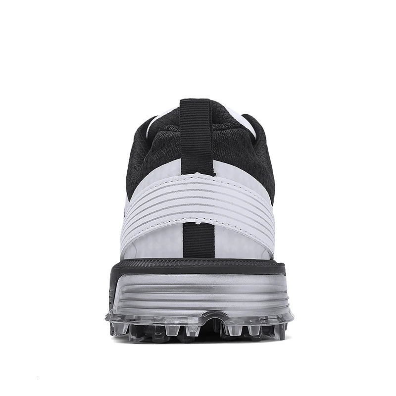LiXingMing Golf Shoes Men White Sell Well Water proof Cleats Golf Sport Shoes Outdoor Training Golf Sneakers Size 40-48# 241126