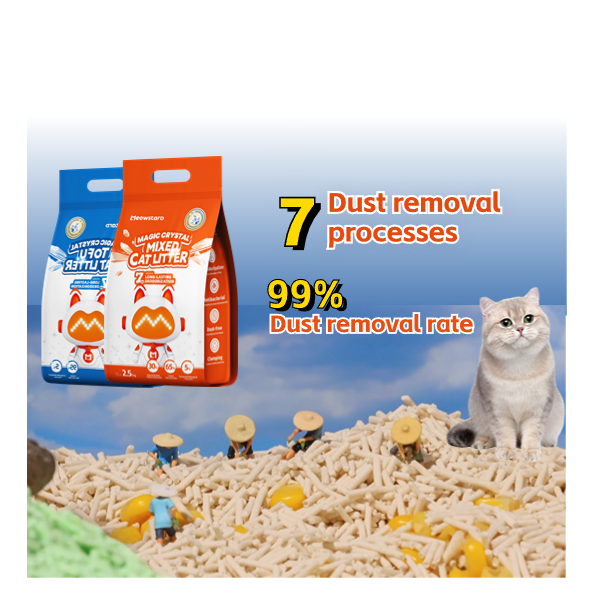 New Product Hot Sale Best Clean tofu Cat Litter 10kg Green Tea Flavor Degradable Plant tofu Cat Litter Low Price