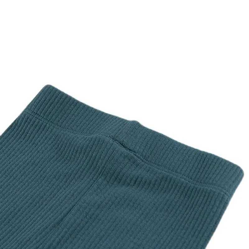 Clothing Sets Baby set top pants new fall autumn winter ribbed cotton family matching clothes boy girls clothing long sleeve side opening H241126