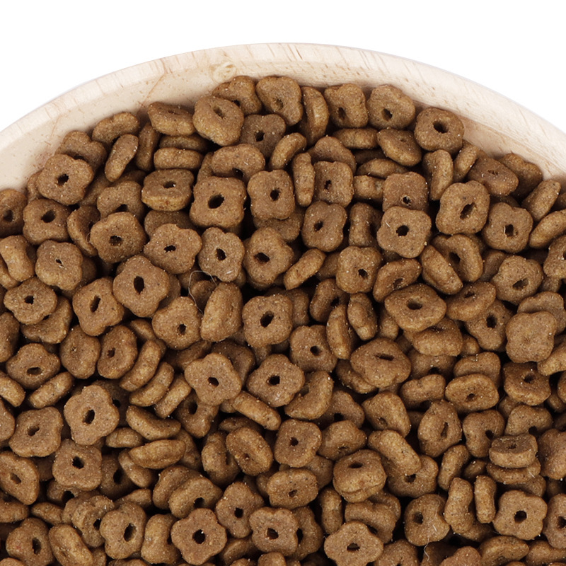 Hot Sale Wholesale Teddy Golden Hair Puffed Grain Dry Food For Dogs And Cats