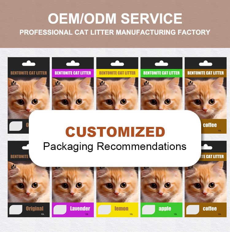 China factory wholesale premium health clumping bentonite cat litter bulk