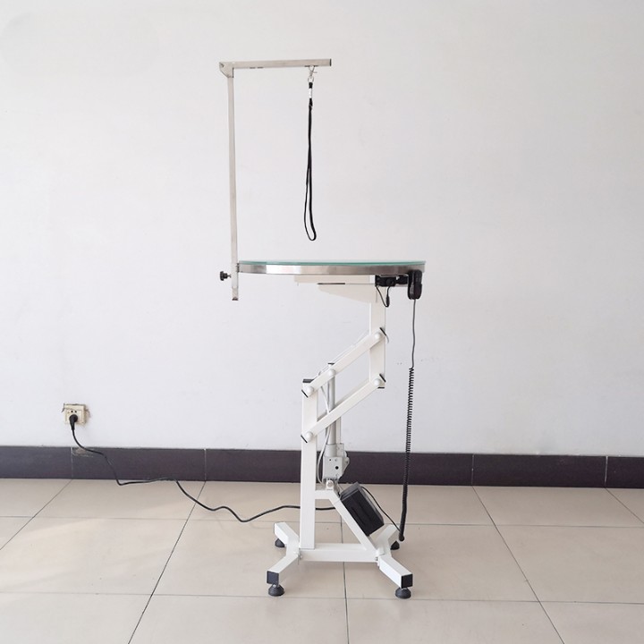 USMILEPET Direct Factory Superior Quality Pet Grooming Table For Pet Beauty Salon Round Table Pet Grooming Supplies With LED Lig