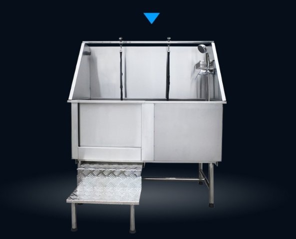 Luxury Veterinary Hospital Pet Grooming Bathtub Stainless Steel Pet Spa Bathtub for Cat Dog Pet