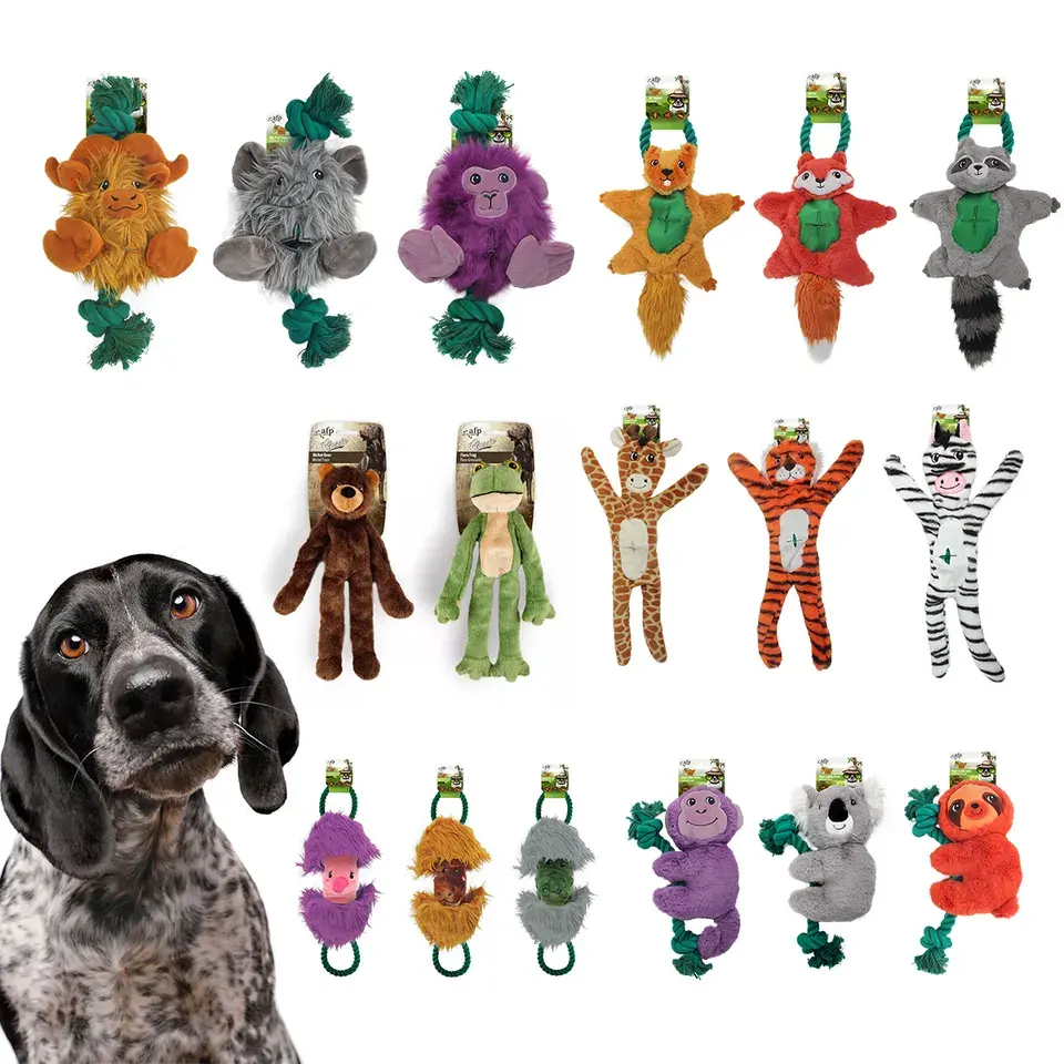 best sell all for paws other animal wooden smart plush laser squeaky electric interactive pet toys dog cat toys for christmas