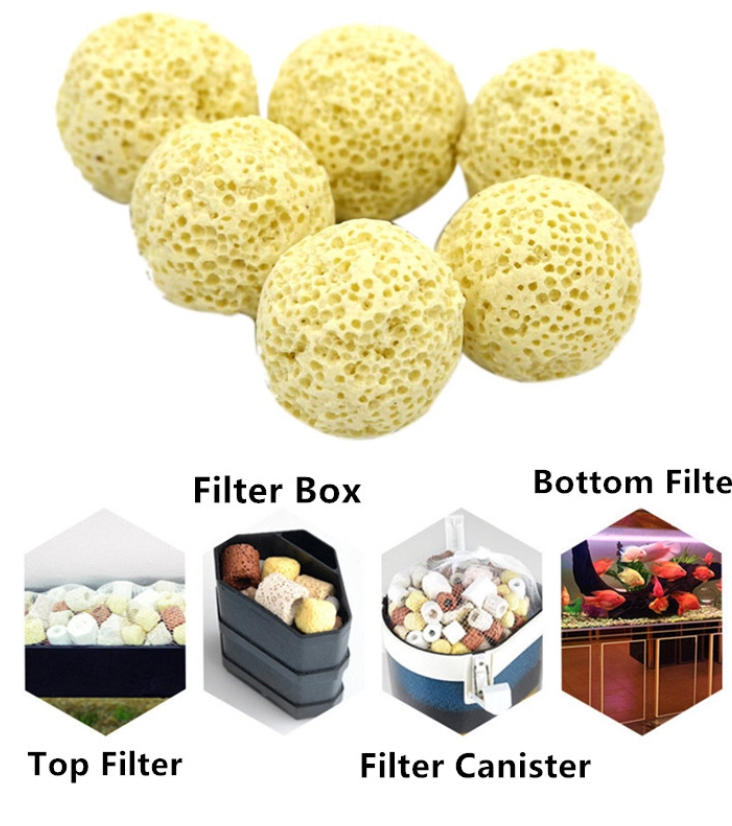 Top Filter Factory Direct Square Far Infrared Bacteria House Fish Tank Filter Aquarium Bio Balls Aquarium Aquarium