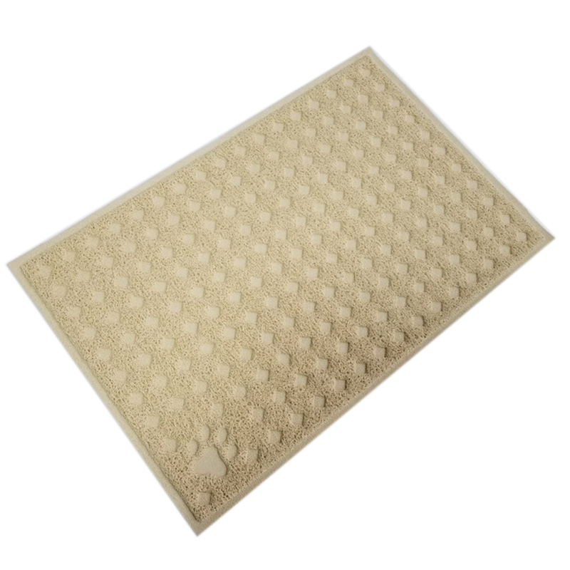 Waterproof Silicone PVC Pet Food Feeding Mat No-Slip Dog Mat Eco friendly plastic cat litter mat for cats or dogs