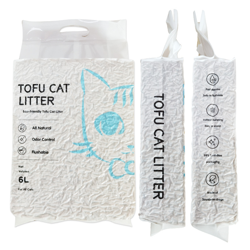 Tofu Cat Litter 1.5mm China Supply Soybean ECO Clean Cat Tofu Litter Sand For Cats