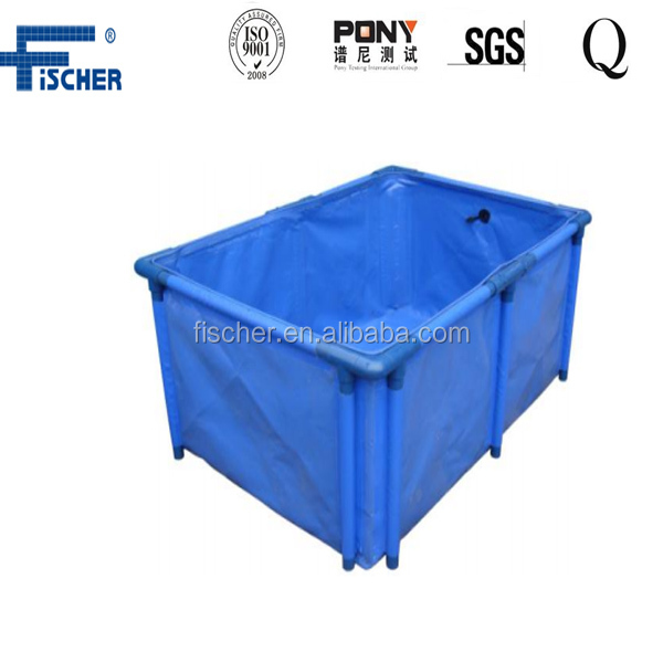 FC2008 plastic aquaculture round fish pond