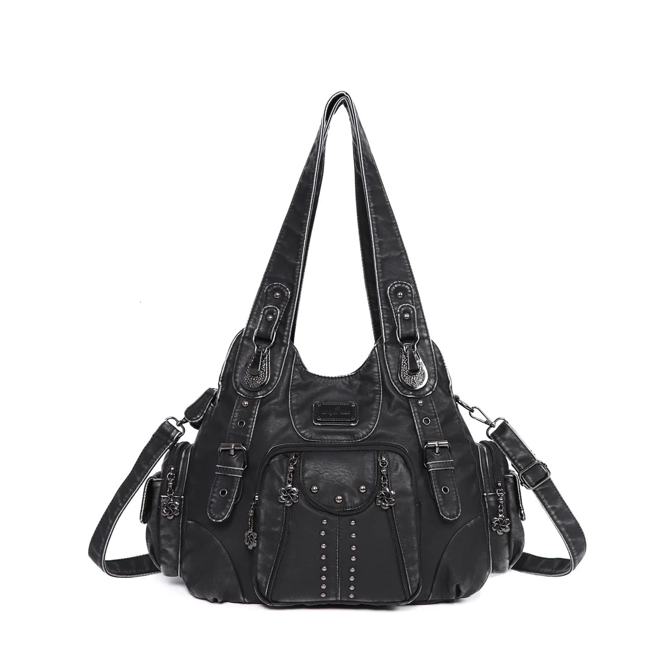 Women Fashion Handbags Shoulder Bags PU Leather Handbag Female Satchel Bigcapacity Purse Bag bolsa feminina 241125