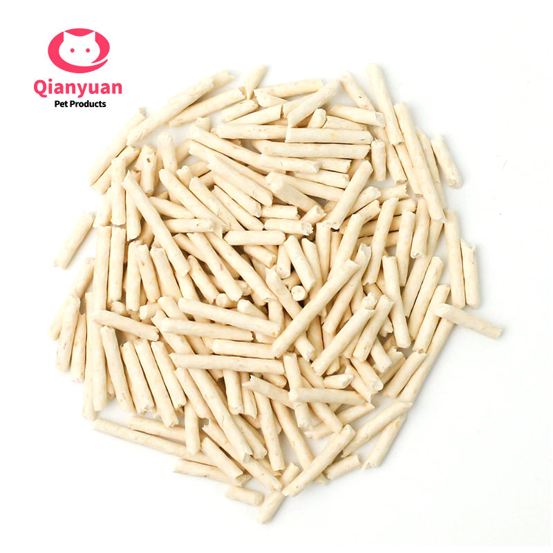 2024 Wholesale Hot sale bulk cat litter mix taste Rapid agglomeration has good water absorption effect Tofu Cat Litter