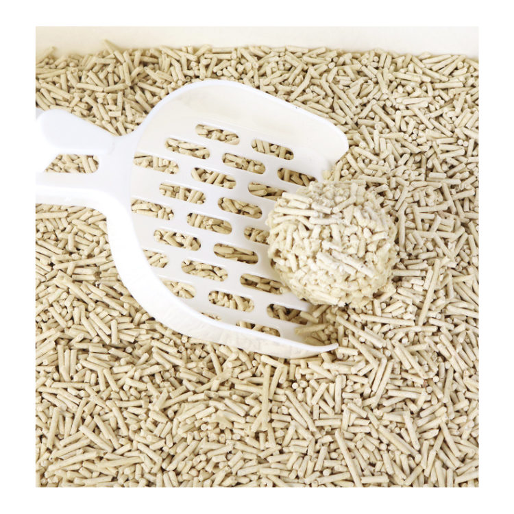 Wholesale Oem Natural Plant Organic 1.5 Mm Strip Shape Premium Clumping Flushable Mixed Tofu Cat Litter