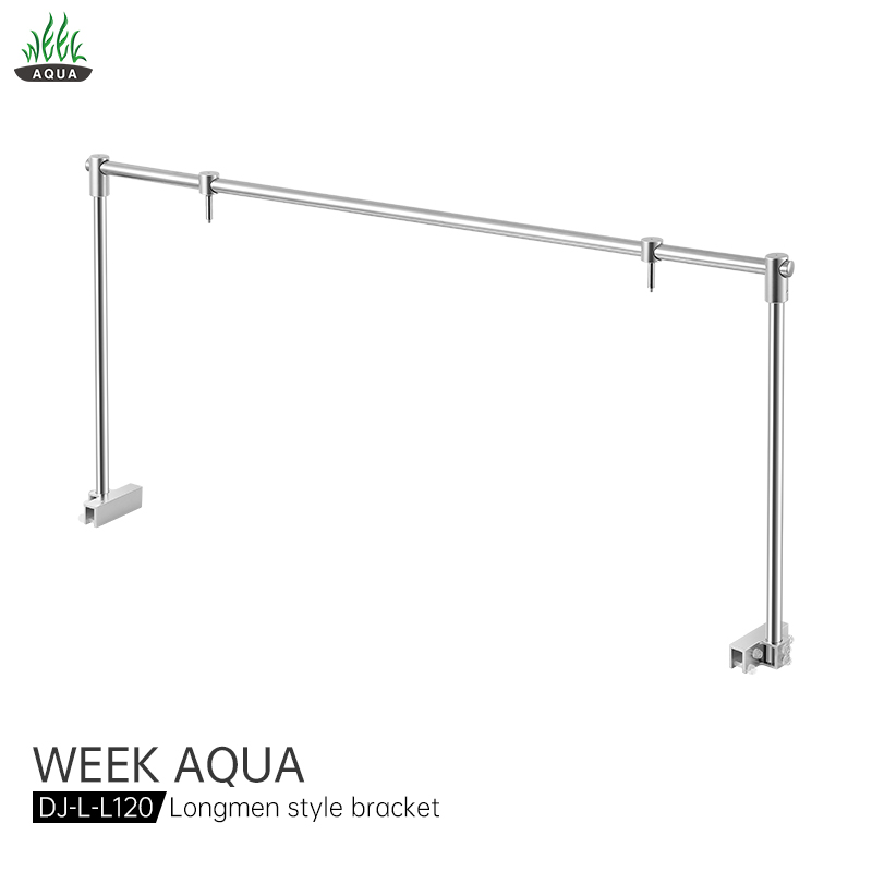 WEEKAQUA DJ-L-L120 Aquarium Light Hanging Stand Holder Metal DIY Aquarium Light Stand For Fish Tank Plant Lamp