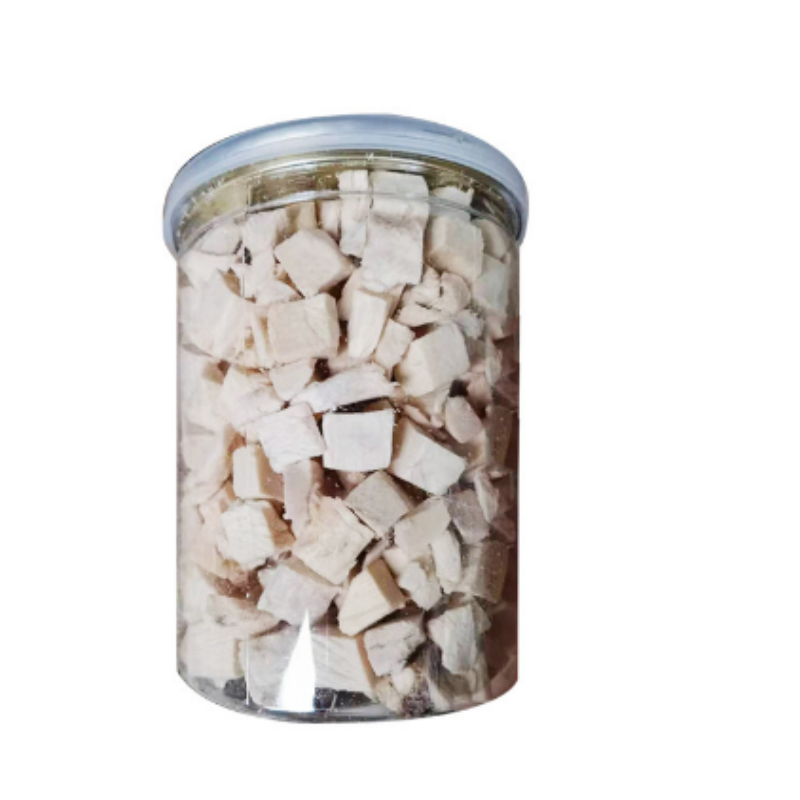 Wholesale Raw Meat Natural Chicken Diced Freeze Dried Chicken Meat