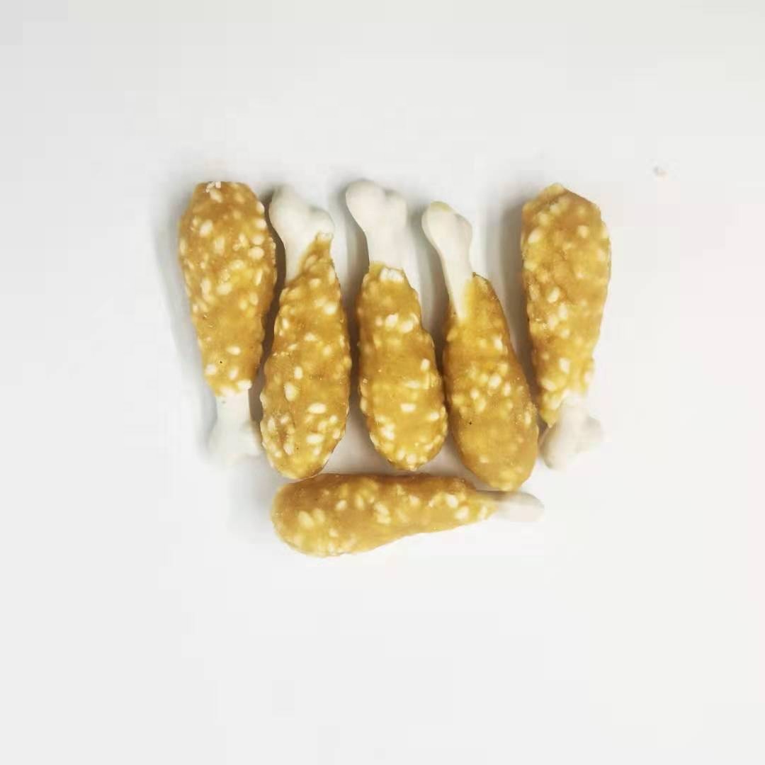 chicken leg with rice duck leg dog treats healthy dog snack factory wholesale OEM and chicken with sea sedge dog food