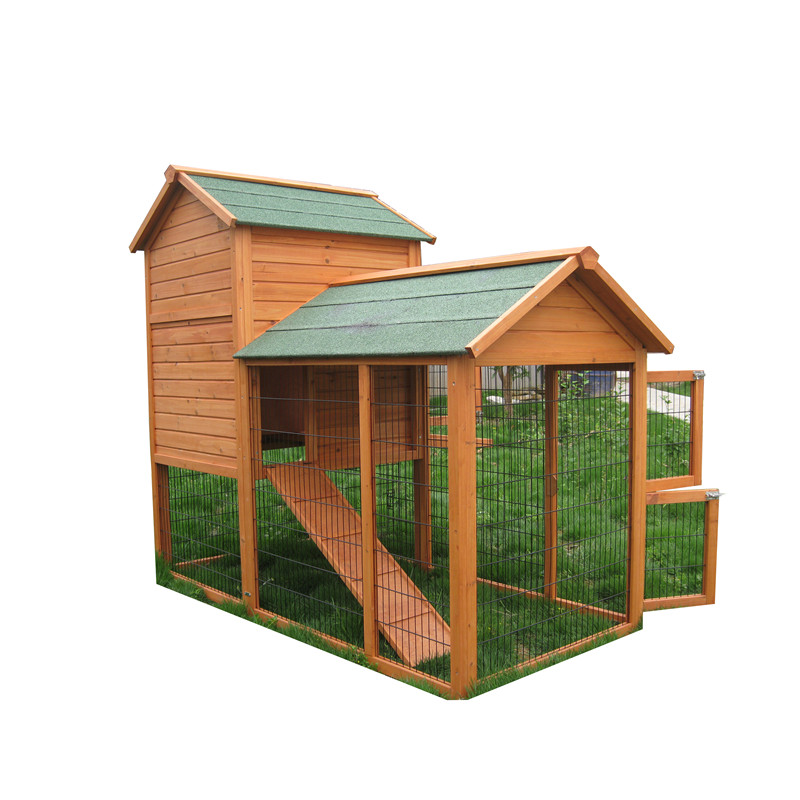 Bunny Cage Pull Out Tray Small Animal House w/Ramp luxurious pet cages wooden cheap two storey rabbit cages hutch